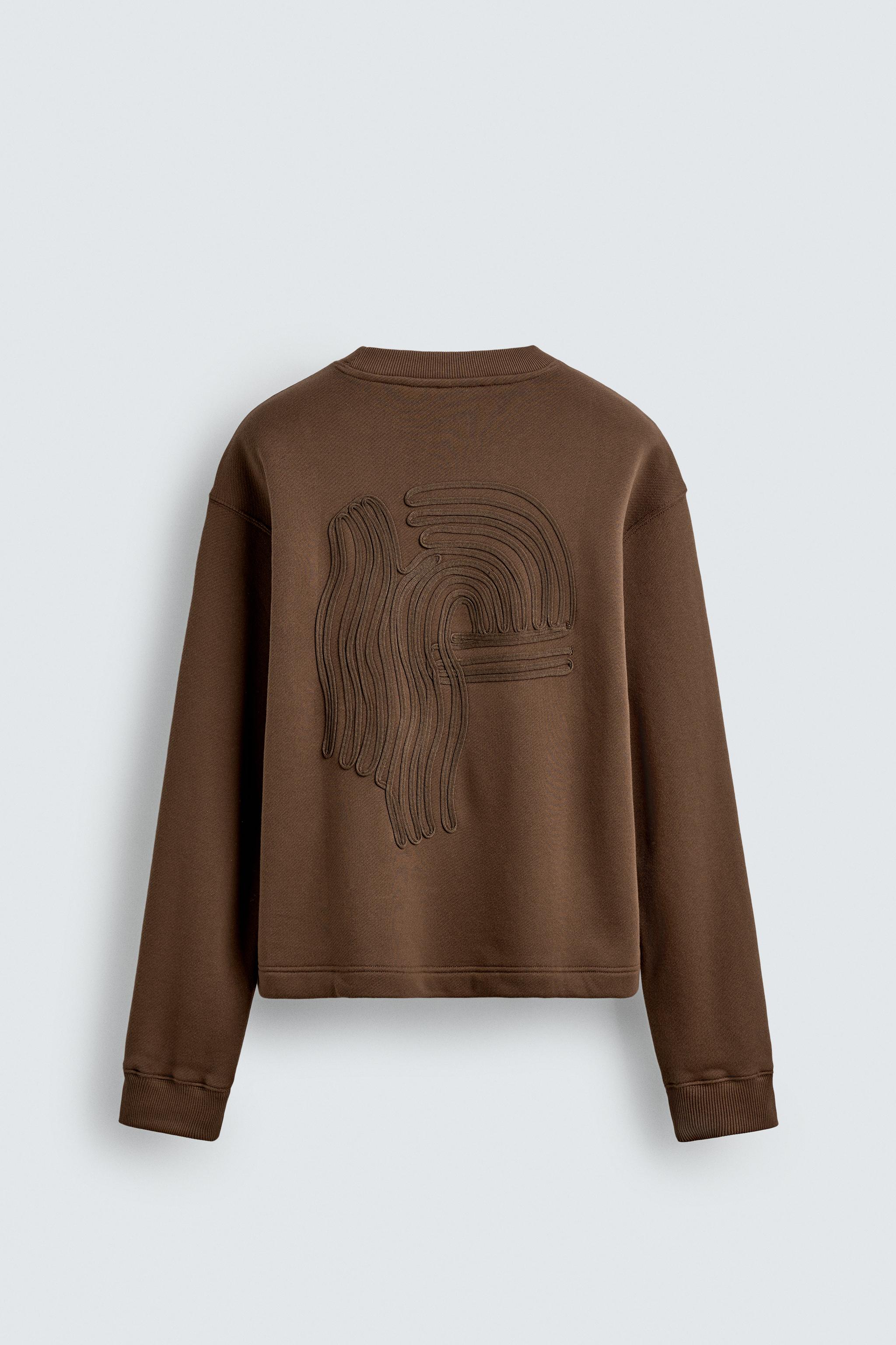 CREWNECK RIBBON SWEATSHIRT